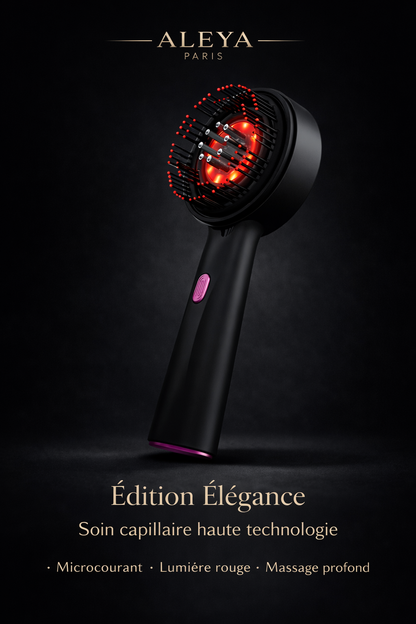 PEIGNE MASSANT MICROCOURANT — ALEYA PARIS