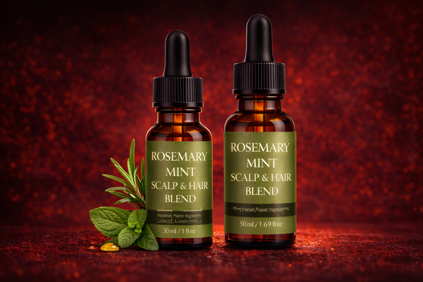 Sérum Capillaire Fortifiant Romarin & Menthe